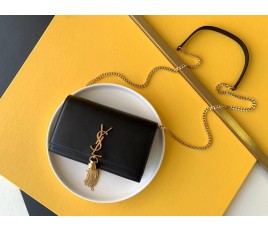 세인트로랑 YSL 페일 블러쉬 케이트 테슬 체인 크로스백