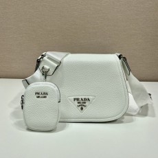 프라다 PRADA 레더 숄더 백