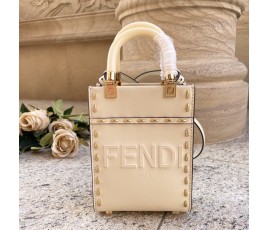 펜디 FENDI 미니 선샤인 쇼퍼 토트 백